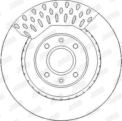 Jurid 563444JC-1 - Bremžu diski ps1.lv