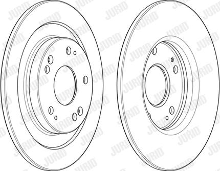 Jurid 563128JC-1 - Bremžu diski ps1.lv