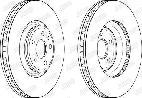 Jurid 563176JC-1 - Bremžu diski ps1.lv