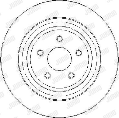 Jurid 563301J-1 - Bremžu diski ps1.lv