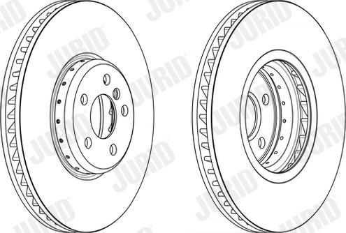 Jurid 563211JC-1 - Bremžu diski ps1.lv