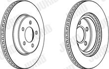 Jurid 562965JC - Bremžu diski ps1.lv