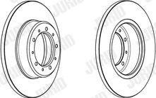 Jurid 562968JC - Bremžu diski ps1.lv