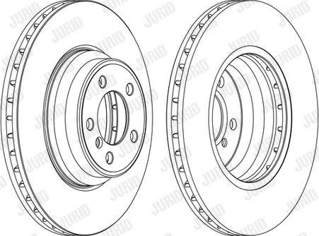 Jurid 562401JC-1 - Bremžu diski ps1.lv