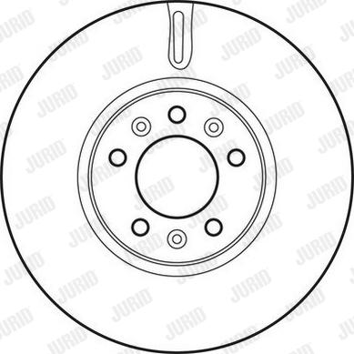 Jurid 562622JC - Bremžu diski ps1.lv
