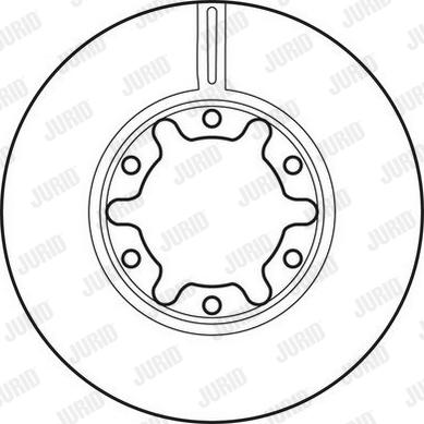 Jurid 562809JC - Bremžu diski ps1.lv