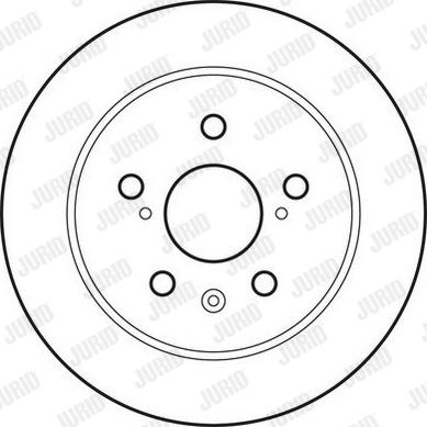 Japanparts DP-803 - Bremžu diski ps1.lv