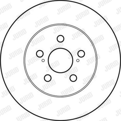 Jurid 562812J-1 - Bremžu diski ps1.lv