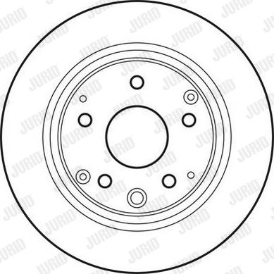 Jurid 562710JC-1 - Bremžu diski ps1.lv