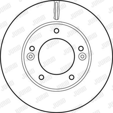 Jurid 562772JC - Bremžu diski ps1.lv