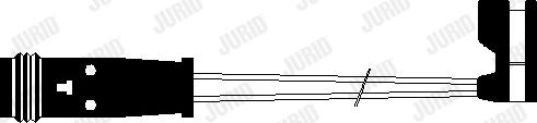 Jurid 581404 - Indikators, Bremžu uzliku nodilums ps1.lv