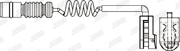Jurid 581384 - Indikators, Bremžu uzliku nodilums ps1.lv