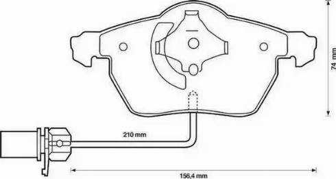 RIDER RD.3323.DB1307 - Bremžu uzliku kompl., Disku bremzes ps1.lv