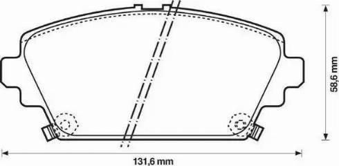 Jurid 572429J-AS - Bremžu uzliku kompl., Disku bremzes ps1.lv