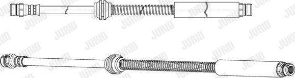 Jurid 173196J - Bremžu šļūtene ps1.lv