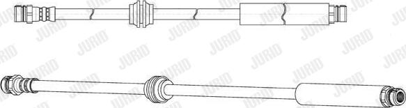 Jurid 173197J - Bremžu šļūtene ps1.lv