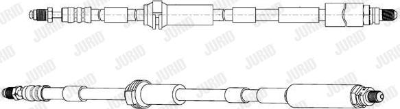 Jurid 173151J - Bremžu šļūtene ps1.lv