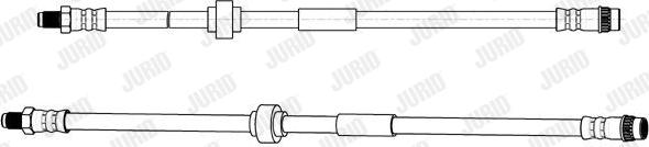 Jurid 173307J - Bremžu šļūtene ps1.lv