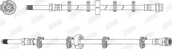 Jurid 173264J - Bremžu šļūtene ps1.lv