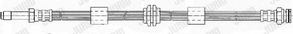 Jurid 172484J - Bremžu šļūtene ps1.lv