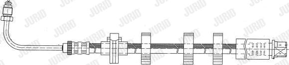 Jurid 172475J - Bremžu šļūtene ps1.lv