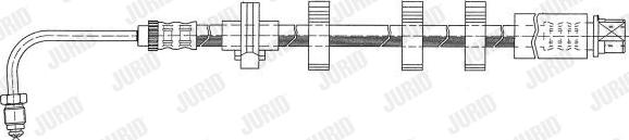 Jurid 172476J - Bremžu šļūtene ps1.lv