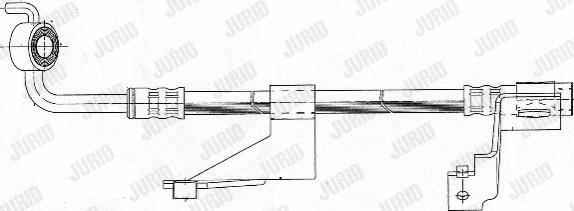 Jurid 172598J - Bremžu šļūtene ps1.lv