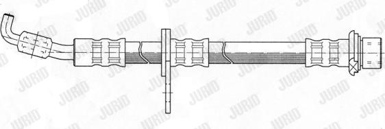 Jurid 172674J - Bremžu šļūtene ps1.lv