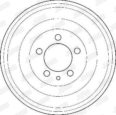 Jurid 329012J - Bremžu trumulis ps1.lv