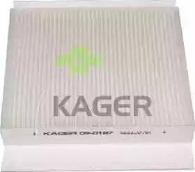 Kager 09-0187 - Filtrs, Salona telpas gaiss ps1.lv