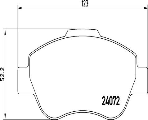 Kaishin FK20049 - Bremžu uzliku kompl., Disku bremzes ps1.lv