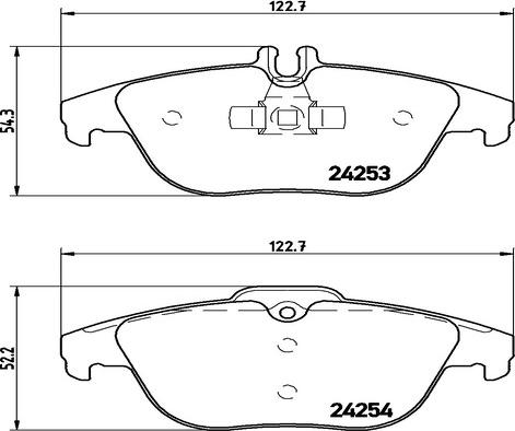 Kaishin FK20232 - Bremžu uzliku kompl., Disku bremzes ps1.lv