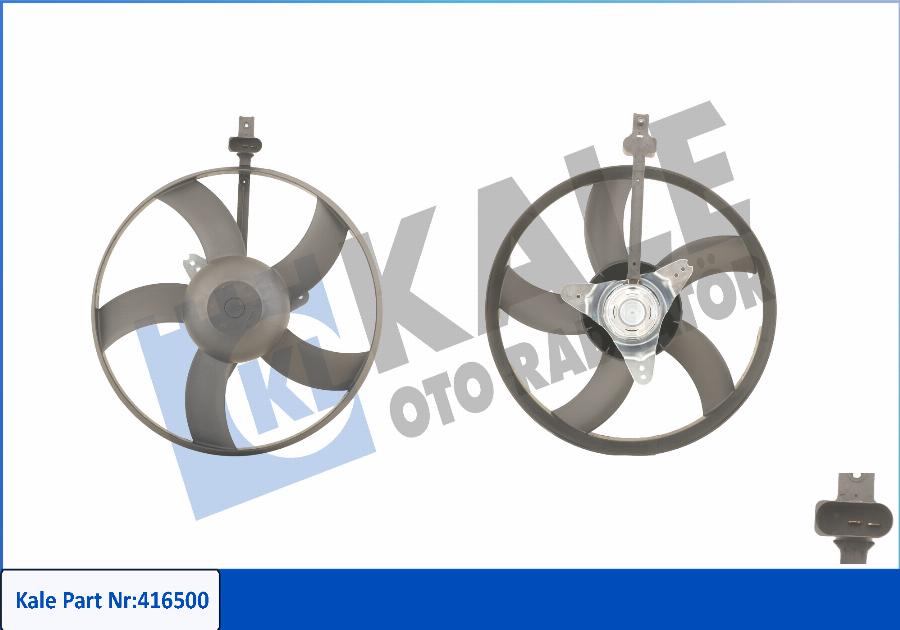 KALE OTO RADYATÖR 416500 - Ventilators, Motora dzesēšanas sistēma ps1.lv