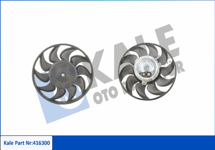 KALE OTO RADYATÖR 416300 - Ventilators, Motora dzesēšanas sistēma ps1.lv