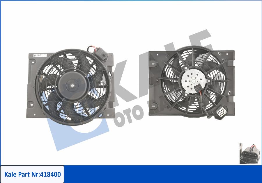 KALE OTO RADYATÖR 418400 - Ventilators, Motora dzesēšanas sistēma ps1.lv