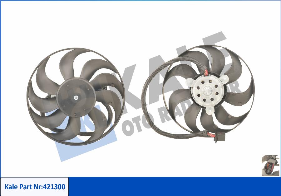 KALE OTO RADYATÖR 421300 - Ventilators, Motora dzesēšanas sistēma ps1.lv