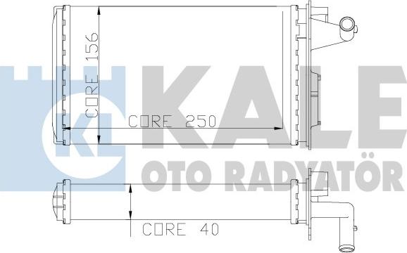 KALE OTO RADYATÖR 116600 - Siltummainis, Salona apsilde ps1.lv