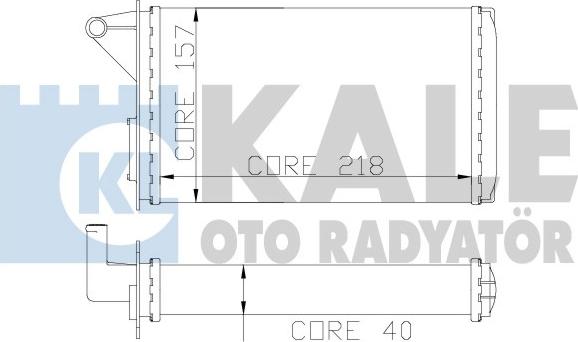 KALE OTO RADYATÖR 117100 - Siltummainis, Salona apsilde ps1.lv