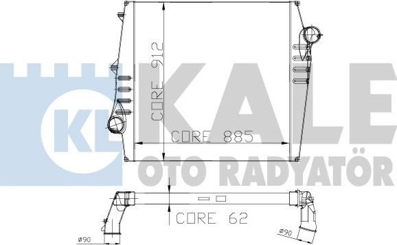 KALE OTO RADYATÖR 135600 - Starpdzesētājs ps1.lv