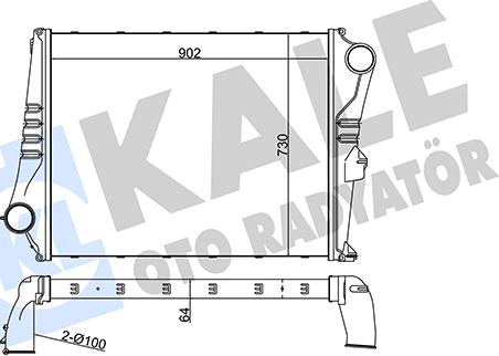 KALE OTO RADYATÖR 349495 - Starpdzesētājs ps1.lv