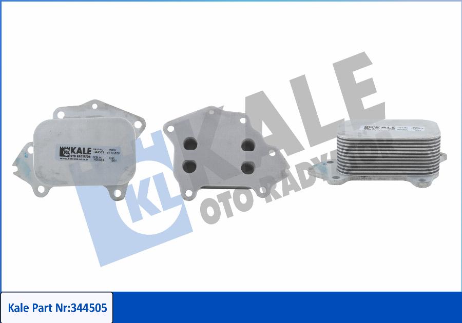 KALE OTO RADYATÖR 344505 - Eļļas radiators, Motoreļļa ps1.lv