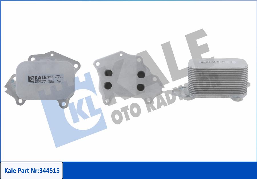 KALE OTO RADYATÖR 344515 - Eļļas radiators, Motoreļļa ps1.lv