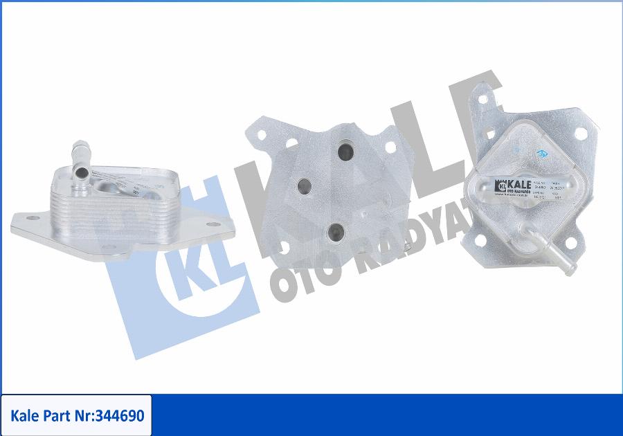 KALE OTO RADYATÖR 344690 - Eļļas radiators, Motoreļļa ps1.lv