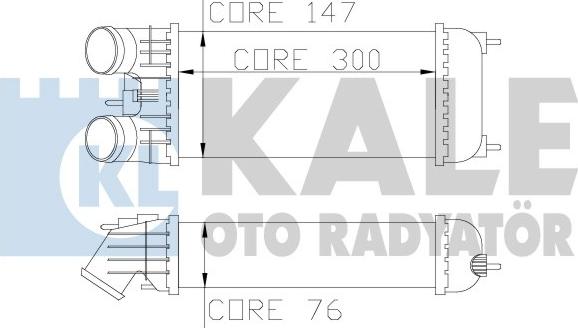 KALE OTO RADYATÖR 344600 - Starpdzesētājs ps1.lv