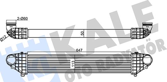 KALE OTO RADYATÖR 345160 - Starpdzesētājs ps1.lv