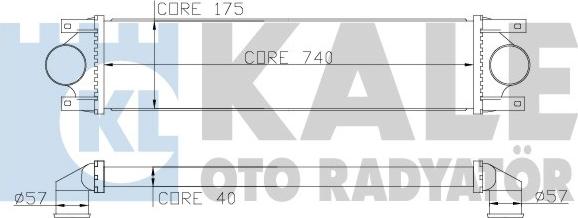 KALE OTO RADYATÖR 345100 - Starpdzesētājs ps1.lv