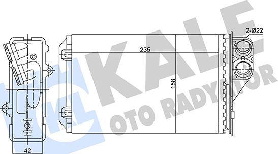 KALE OTO RADYATÖR 346475 - Siltummainis, Salona apsilde ps1.lv