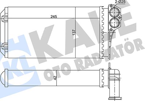 KALE OTO RADYATÖR 346505 - Siltummainis, Salona apsilde ps1.lv