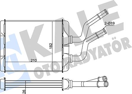 KALE OTO RADYATÖR 346520 - Siltummainis, Salona apsilde ps1.lv