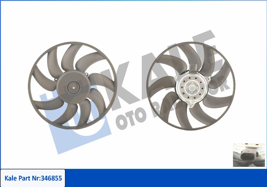 KALE OTO RADYATÖR 346855 - Ventilators, Motora dzesēšanas sistēma ps1.lv